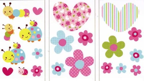 Taggies Wall Decals, Sweet as a Bug (Discontinued by Manufacturer)