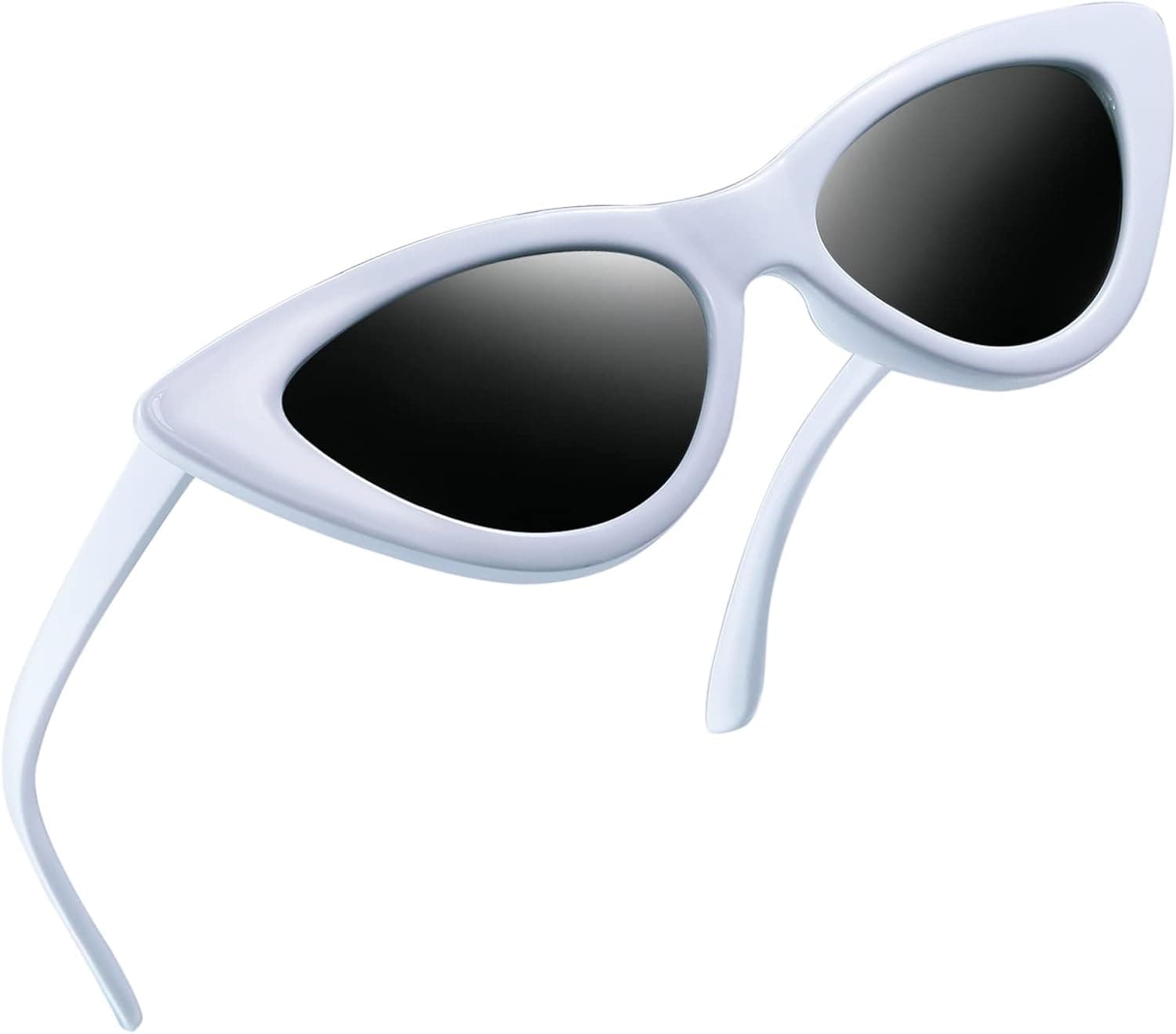 Joopin Polarized Cat Eye Sunglasses for Women, Retro Narrow Pointy Cateye Womens Sun Glasses