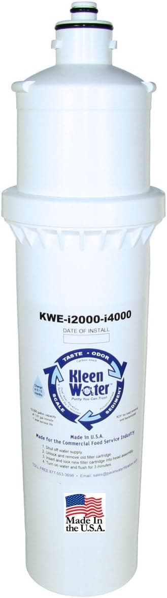 KleenWater Granulated Activated Carbon Block Replacement Filter Compatible with 3M Cuno CFS9112-S 55892-01, CFS9812X 56012-01 Made in the USA