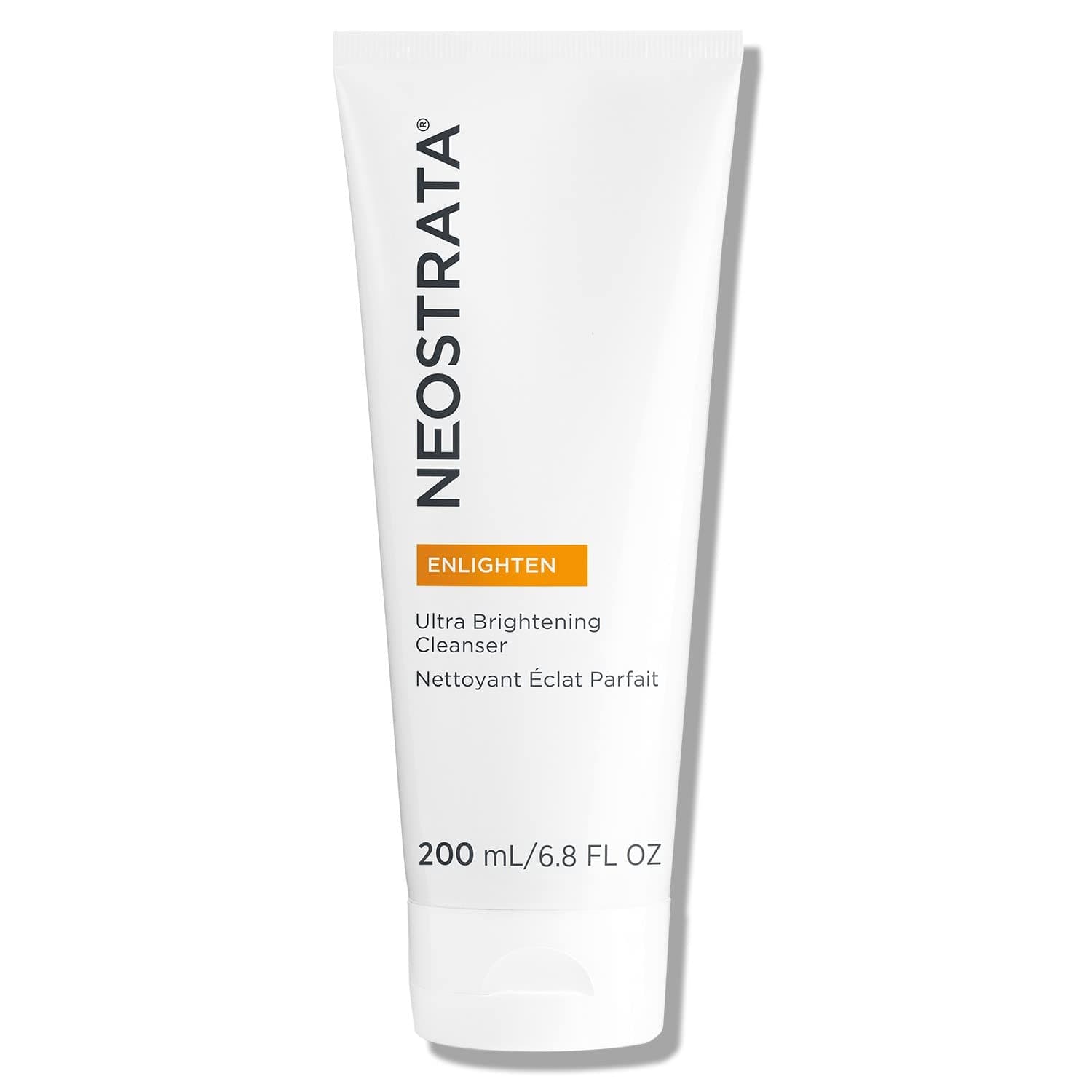 NEOSTRATA Ultra Brightening Cleanser Exfoliating Cream Wash with NeoGlucosamine For All Skin Types Soap-free, 6.8 fl. oz.