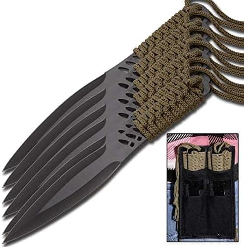Armory Replicas Martial Arts Screaming Eagles 6 Piece Throwing Knives