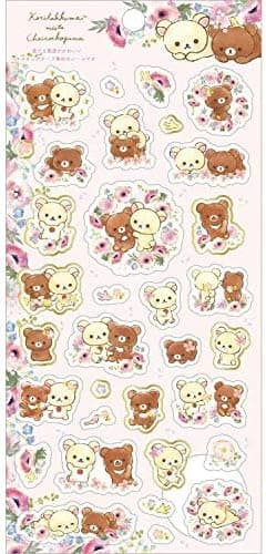 San-x Bear Rilakkuma and Korilakkuma Stickers