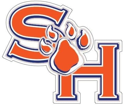 SHSU Small Decal 'SH Paw Official Logo'