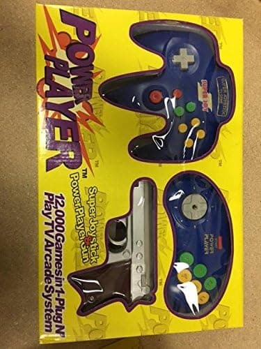 Power Player Kracker Super Joystick Plug and Play Video Game System (Color Randomly Sending)