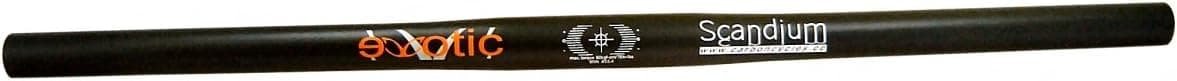 CarbonCycles Exotic Oversize 31.8 Clamp Size Scandium Flat Handlebar 560mm Long 115g 31.8mm