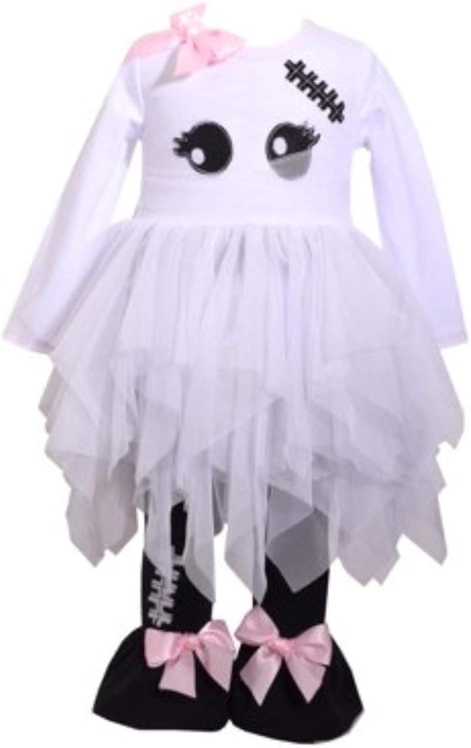Bonnie Jean White Sweet Mummy Legging Set