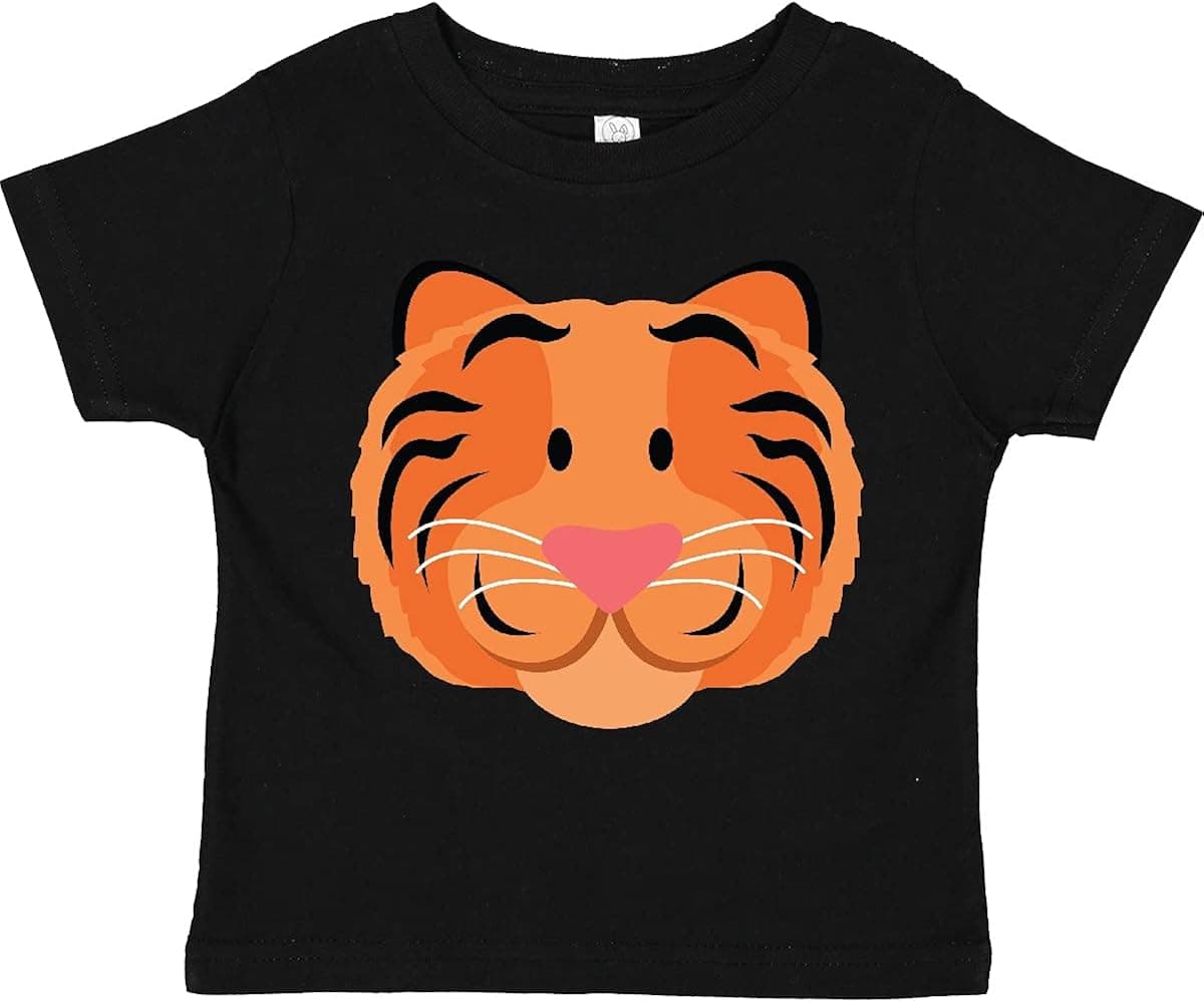 inktastic Tiger Face Toddler T-Shirt