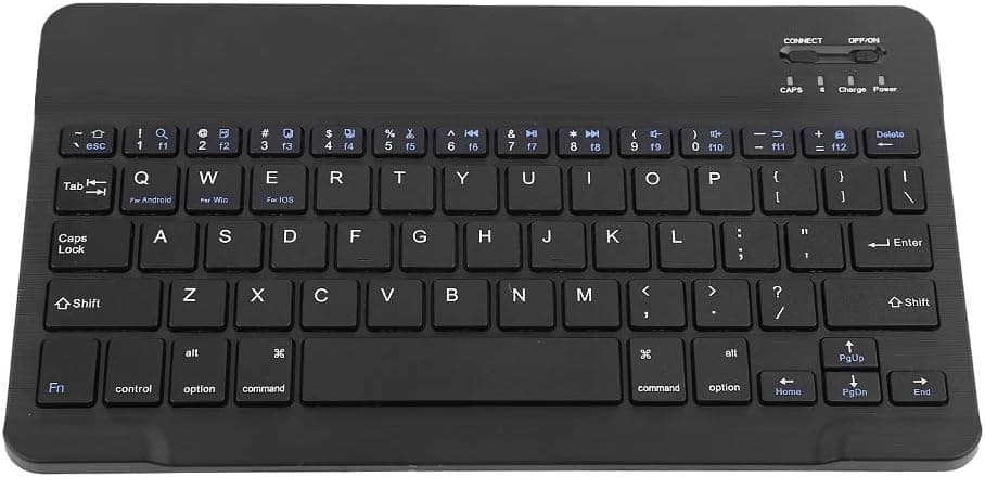 Serounder Wireless Bluetooth Keyboard, 9" Slim 64 Keys Keyboard for 6/7/8