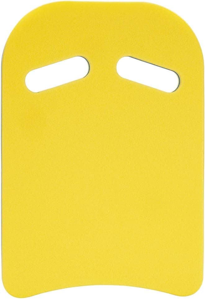 GOOGIC U Design Swim Pool Float Easy Grip Pool Kick Boards Durable Easy Learning Safety Kickboard for Pool Swimmers Floating Mat (Yellow)