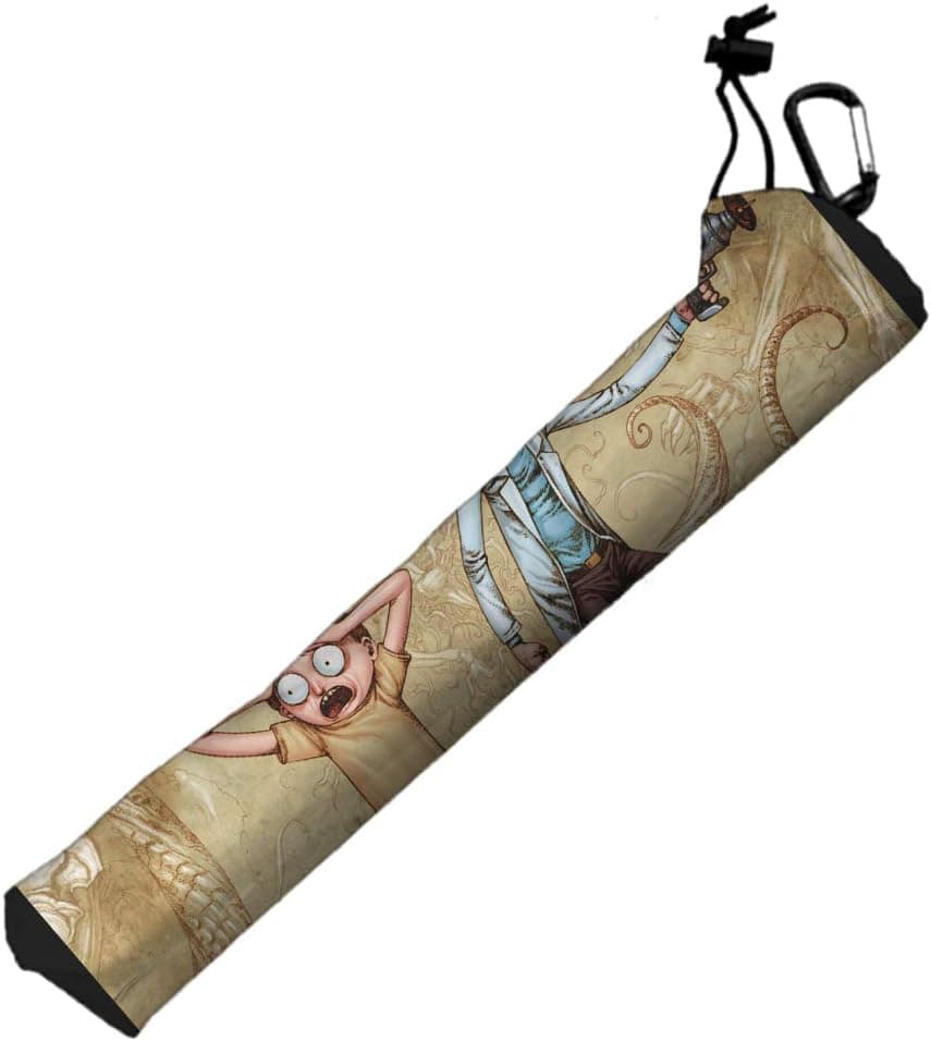 RnMvE Playmat Bag by Inked Gaming TCG Playmat Case (playmat Sold Separately)
