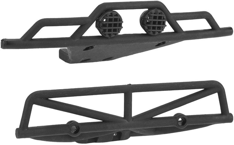 VGEBY1 RC Car Bumper, Plastic Front and Rear Bumper Kit for 9301 1/18 Model Car Accessory Upgrade Parts