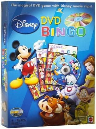 Mattel Disney DVD Bingo Game