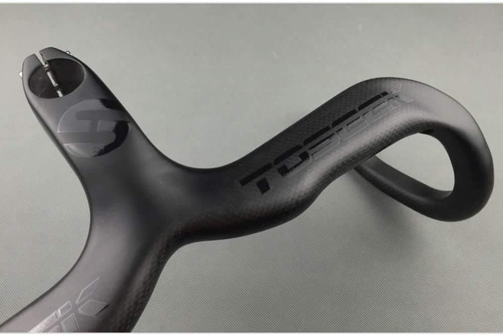 TOSEEK Ultralight Carbon Fiber Bike Handlebars Road Bike Mountain Bike Drop Bar MTB Cycling Road Bicycle Handle Bar