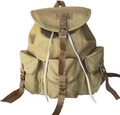European Military Style Canvas Crossbody Messenger Bag Laptop Case