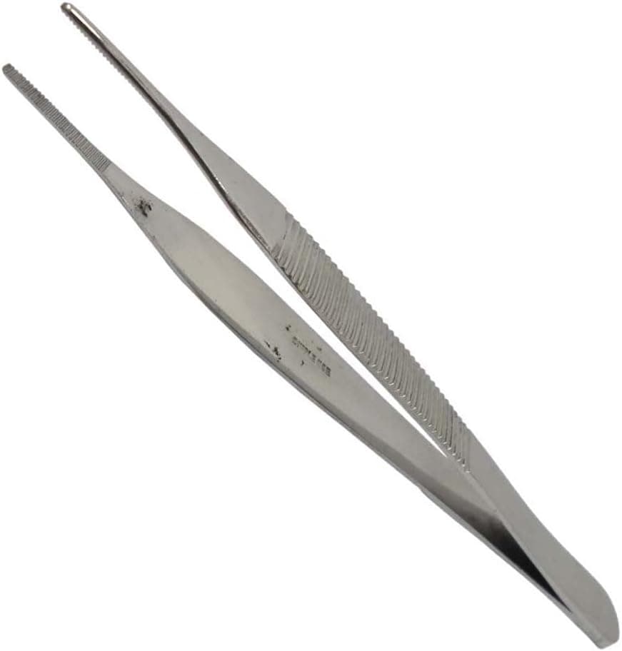HAWK Tissue Tweezer : (Pack of 2 Pcs.) - S8025-PK