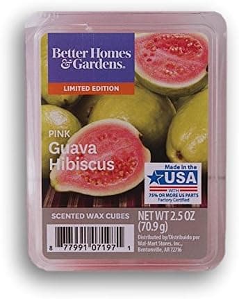 Better Homes and Gardens Pink Guava Hibiscus 2018 Limited Edition Wax Cubes
