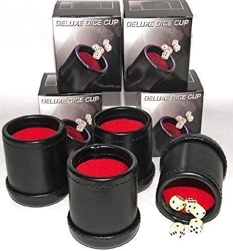 Bundle of 4 Professional Dice Cups