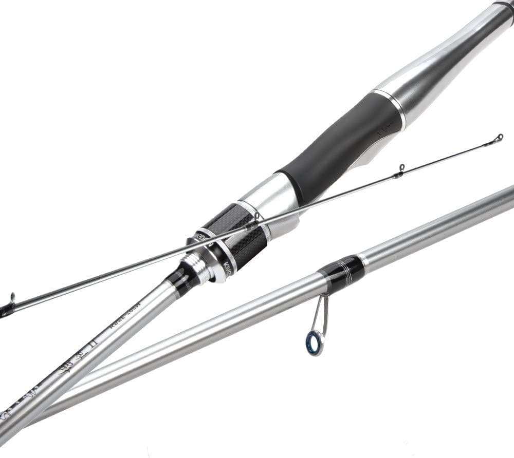 Kingdom Silver Needle Fishing Rods Ultralight Fast Spinning Rod 2 Section UL L ML M MH Fuji Ring Carbon Casting Travel Rod