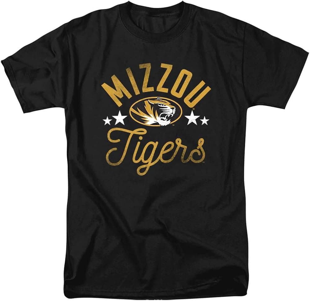 University of Missouri Official Tigers Unisex Adult T Shirt