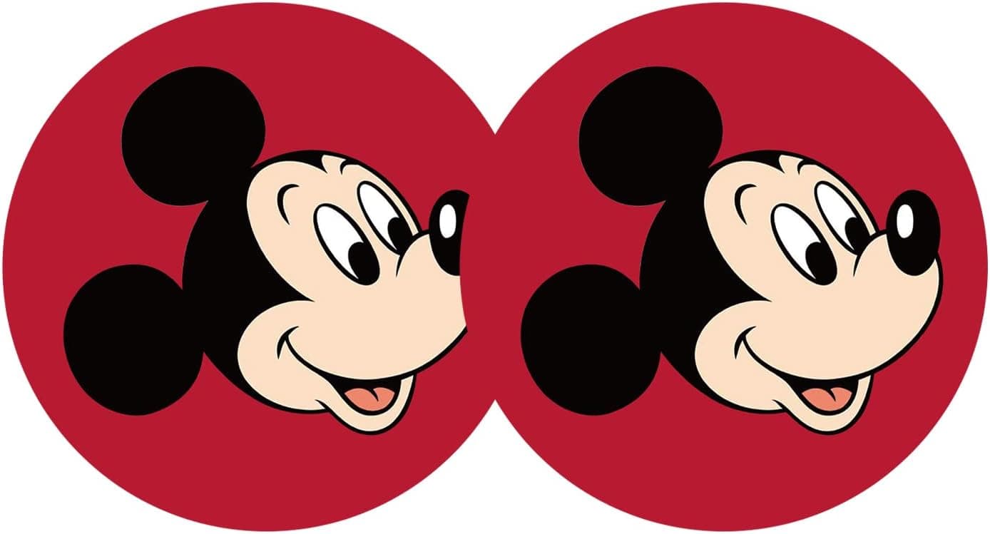 Car Cup Holder Coasters for Mickey Mouse, 2PCS 2.75" Disney Car Coasters for Mickey Mouse Car Cup Holder Insert Coasters Car Decoration Gifts by FLYEEGO