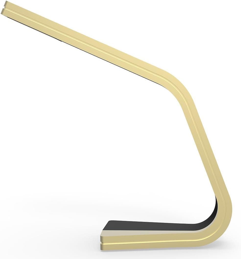 LAMPAT Led Eye-Care Dimmable LED Desk Lamp, Energy-Efficient 6 watt Table lamp, 3-Level Dimmer, Touch-Sensitive Control Panel (White)
