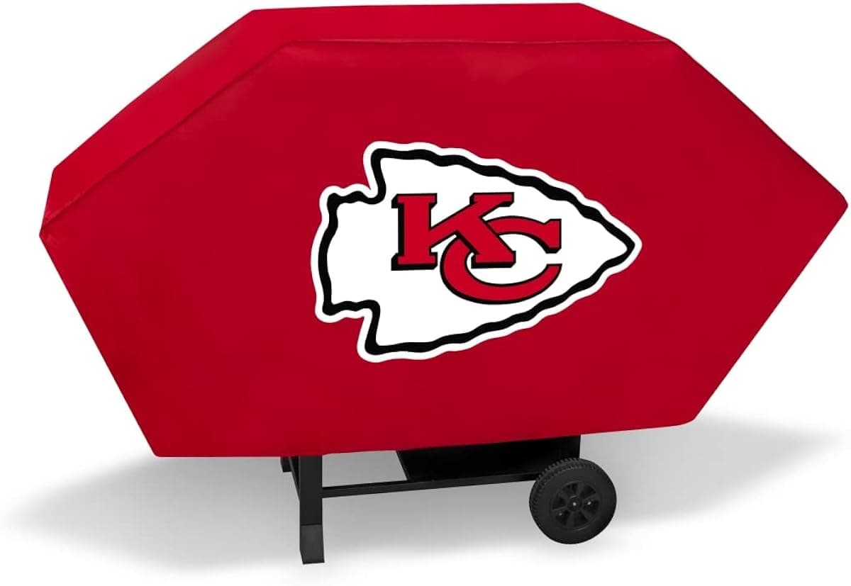 Rico Insdustries Chiefs Executive Grill Cover (Red) One Size