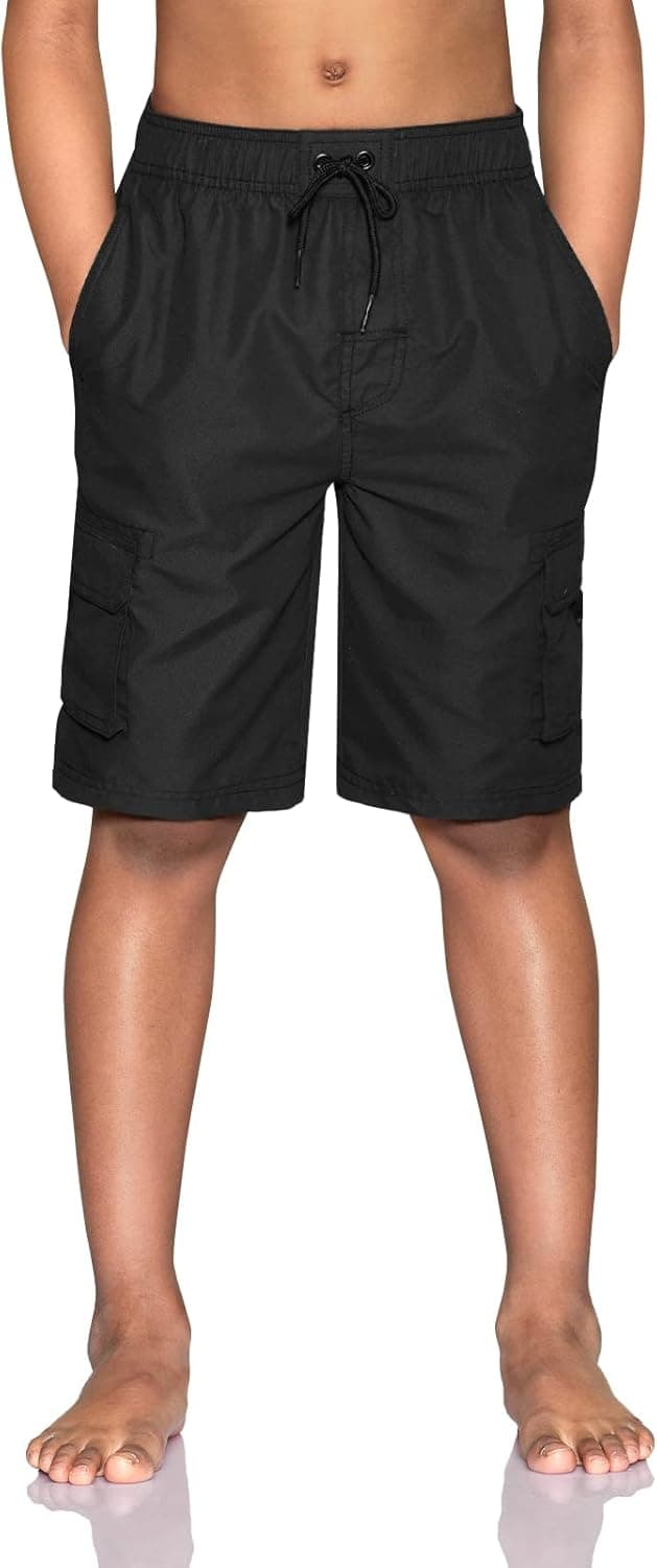 TSLA Boys Swim Trunks, Quick Dry UPF 50+ Beach Board Swim Shorts, Swimsuit Swimwear with Inner Mesh Liner