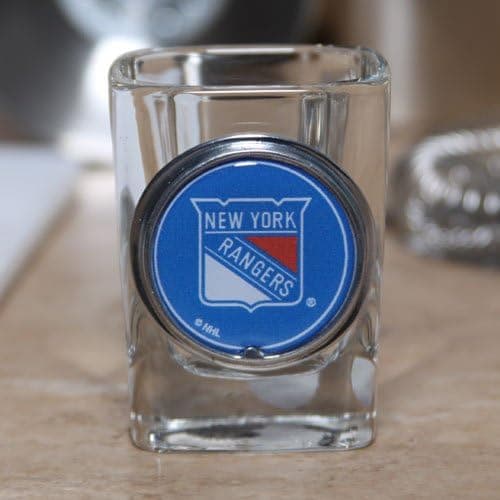 New York Rangers 2oz Square Shot