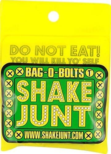 Shake Junt Bag-O-Bolts All Hardware (Green/Yellow, 1" Phillips)