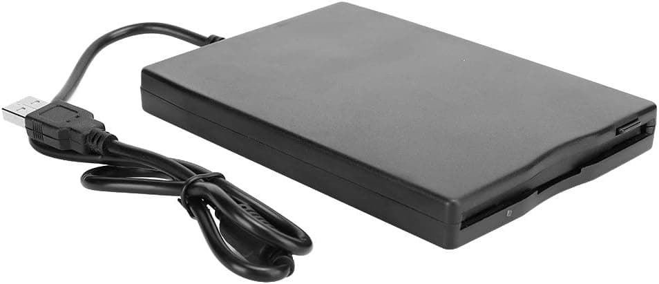 Portable Ultra-Slim External Floppy Disk 3.5-Inch USB Floppy Drive Card Reader Computer Accessory External Removable