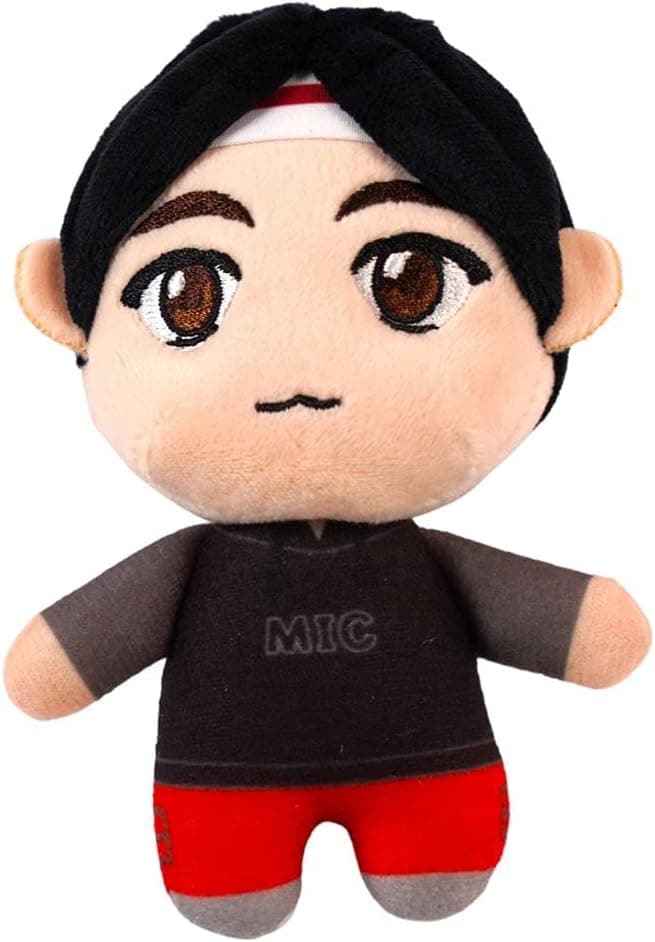 TinyTAN MIC Drop 5.1" Plush Doll Jin - Official Licensed TinyTAN Merchandise - Plushies, Kpop Merch (Jin)