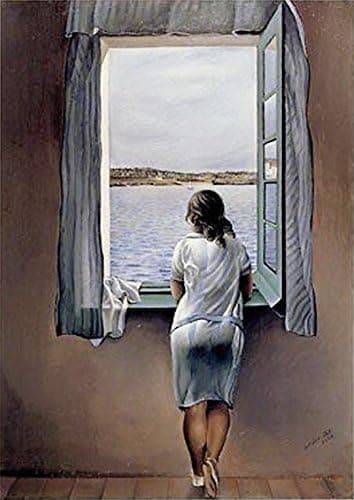 Close Up Salvador Dali Women at The Window (24"x31")