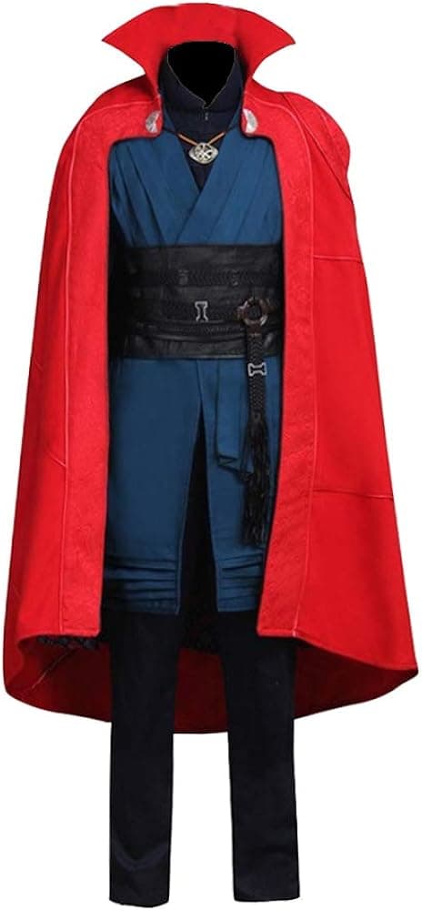 Mens Strange Cosplay Full Set Costumes Levitation Deluxe Suit Halloween XL