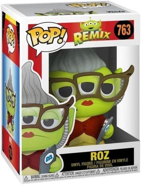 Funko Pop! Disney: Pixar Alien Remix - Roz, Multicolor, 3.75 inches (49606)