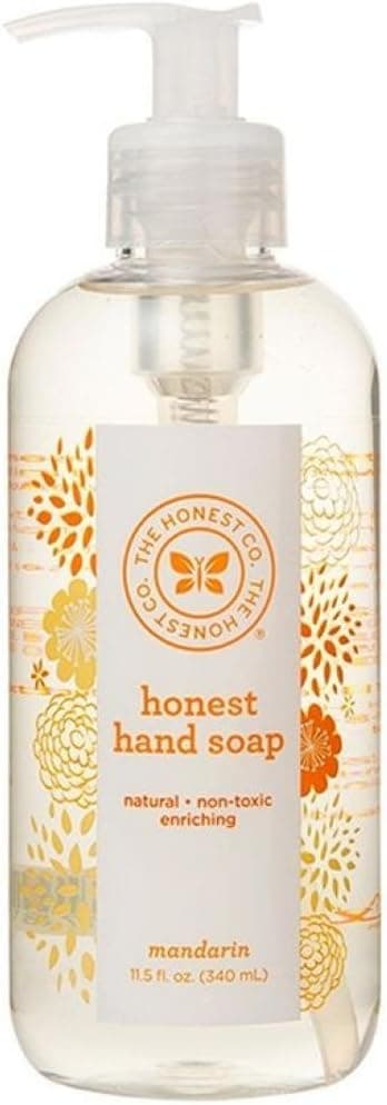 The Honest Company Mandarin Liquid Hand Soap ,11.5 fl.oz
