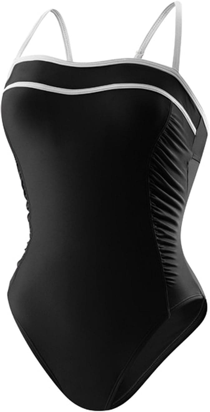 Speedo Women's Active Keyhole Bandeau One Piece Swimsuit
