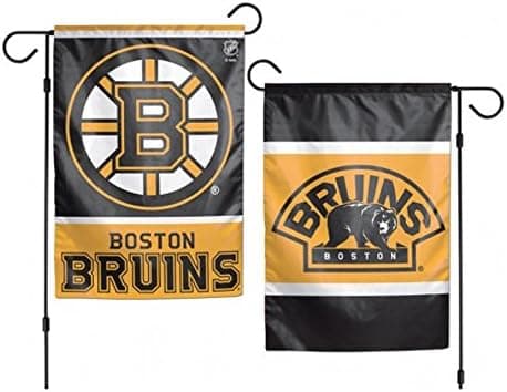 NHL Boston Bruins 2-Sided Garden Flag, 12 x 18-inches