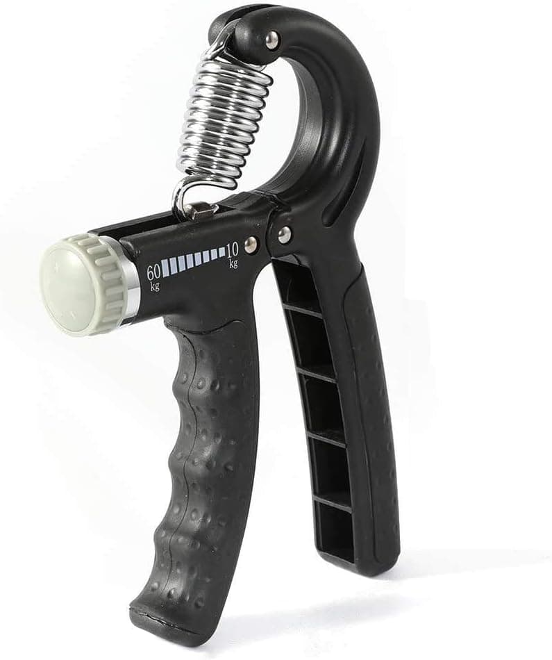 Kesida Grip Strengthener, Finger Hand Grip Trainer with Adjustable Resistance 22-132 Lbs,Wrist Workout Grip, Non-Slip Gripper, Perfect for Musicians Athletes and Hand Rehabilitation Exercising