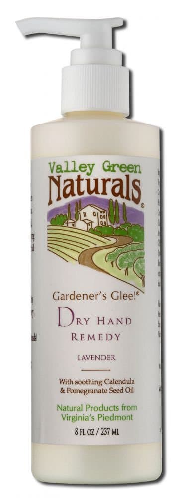 Valley Green Naturals Gardener's Glee Dry Hand Remedy Cream, Lavender, 8 Ounce