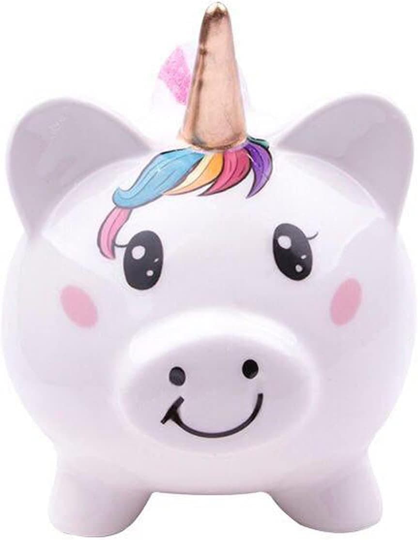 Unicorn Piggy Bank for Girls