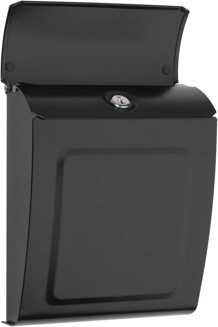 ARCHITECTURAL MAILBOXES 2594B-10 Aspen Mailbox, Black