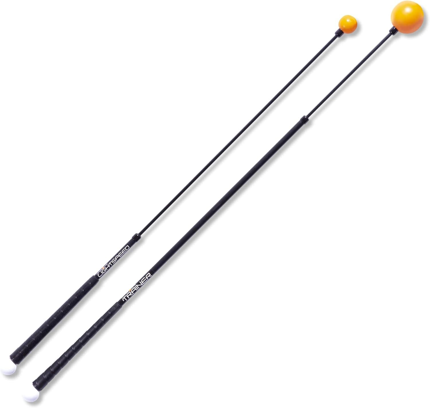 Orange Whip Distance Duo Patented & Made in USA- Lightspeed, Golf Swing Trainer Set *Made in USA*