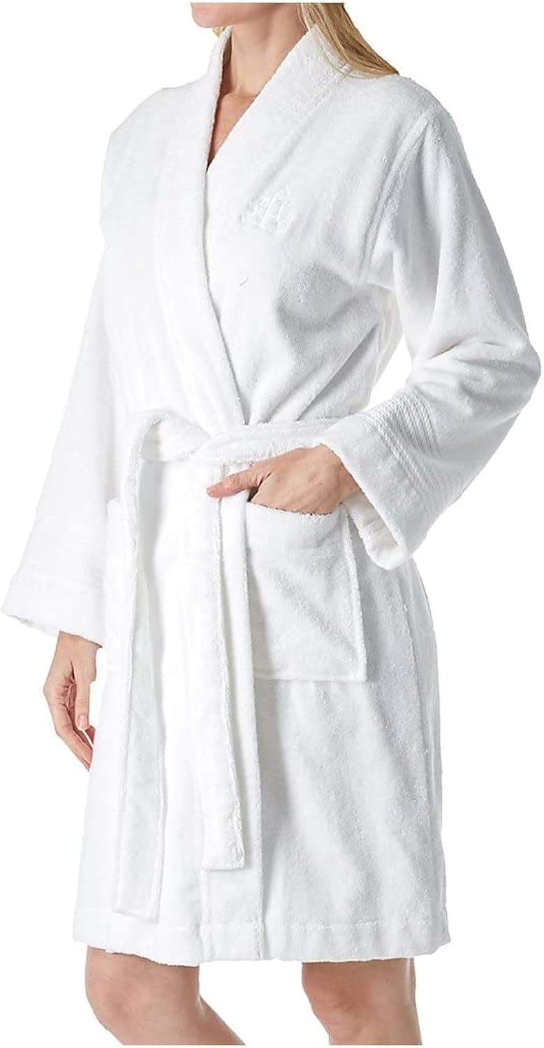 Lauren Ralph Lauren Women's Greenwich Woven Terry Robe