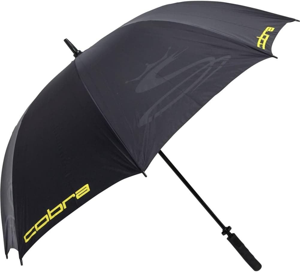 Cobra Single Canopy Umbrella (Black/Yellow, 54-Inch)