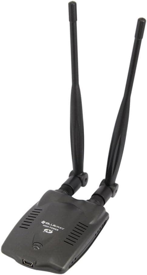 Awakingdemi 3000mW Wireless USB Wifi Adapter Long Range Dual Antenna 3070 Network Card Receiver 3000MW Dual Antenna 2.4Ghz