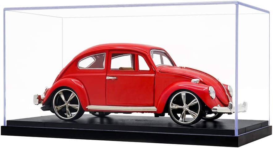 Odoria Clear Acrylic Display Box Case 9.7" Long Dustproof 1:24 Diecast Car Display