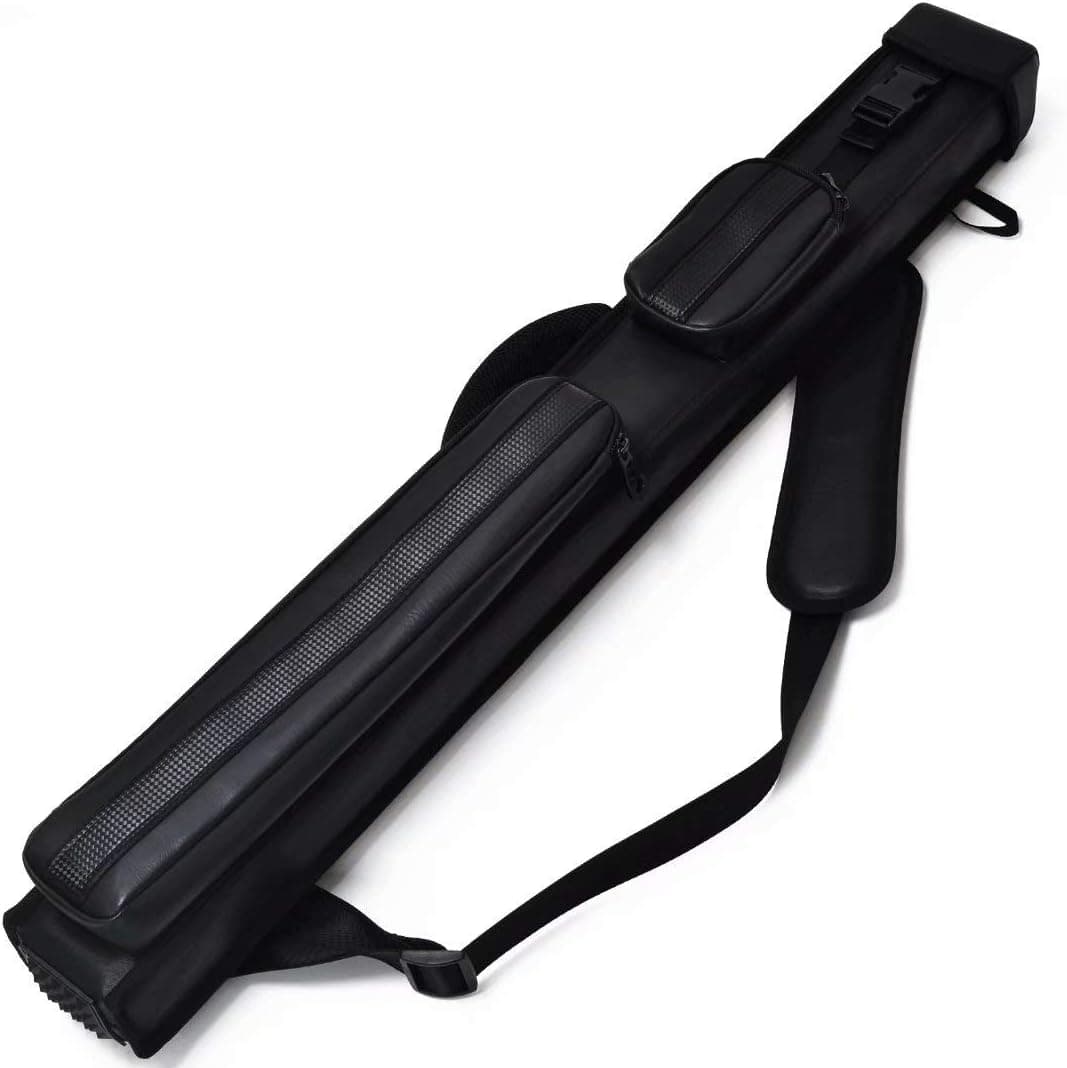 Collapsar 2X2 Pool Cue Hard Case Nylon/Leatherette Billiard Sitck Carrying Cases