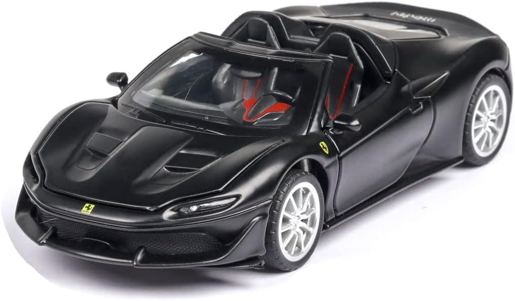 J50 Metal Die Casting Toy Car 1/32 Scale Car Toy Model for 3 4 5 6 7 Year Old Boy Toy (Black)