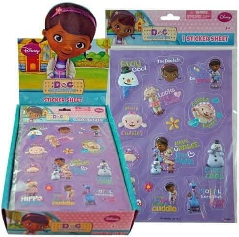 Doc McStuffins Raised Sticker Sheet : sheet