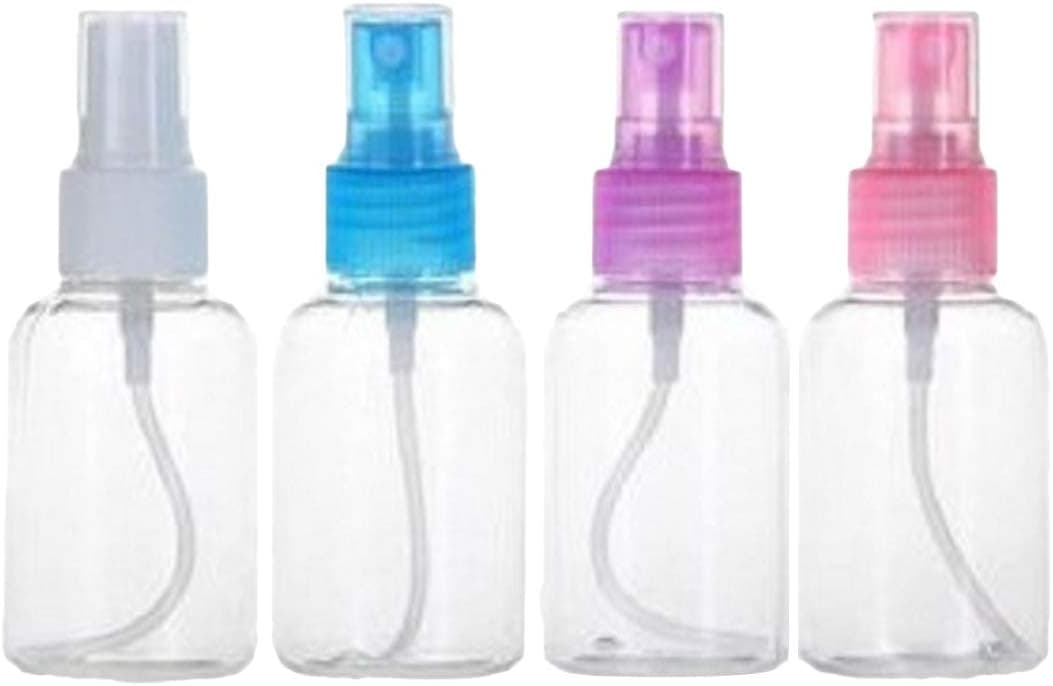 Porttable Convenient Small Plastic Spray Refillable Bottles Perfume Water Spray Bottle Perfume Cosmetic Containers 50ml